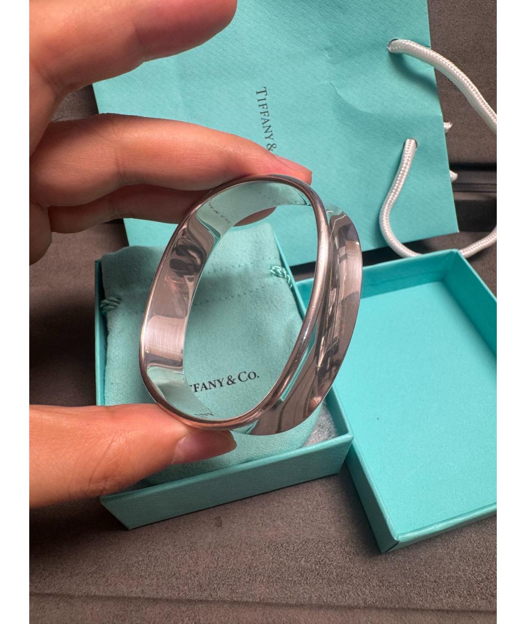 TIFFANY&CO Серебряный серебряный браслет, фото 4