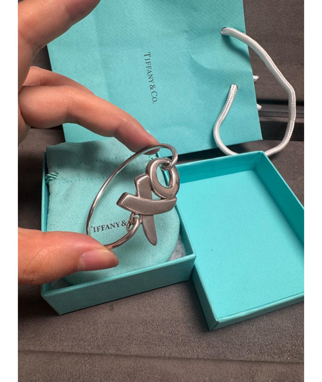 TIFFANY&CO Серебряный серебряный браслет, фото 2
