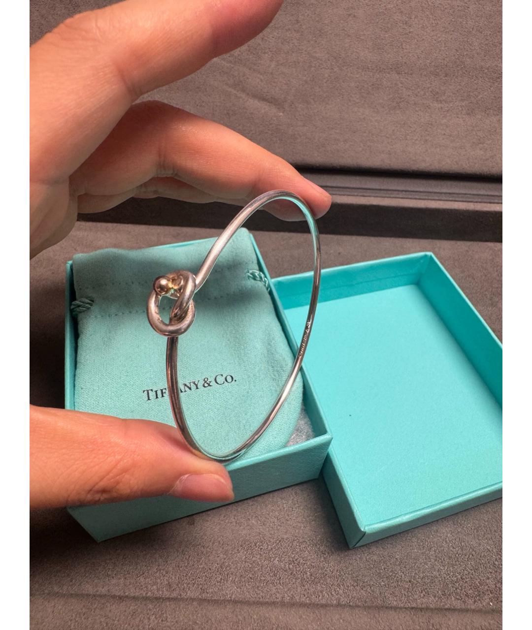 TIFFANY&CO Серебряный серебряный браслет, фото 3