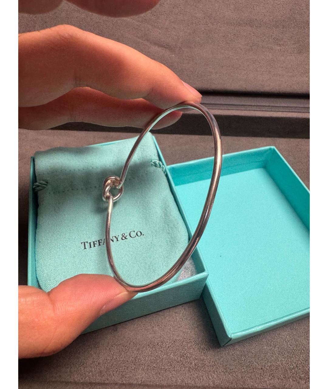 TIFFANY&CO Серебряный серебряный браслет, фото 4
