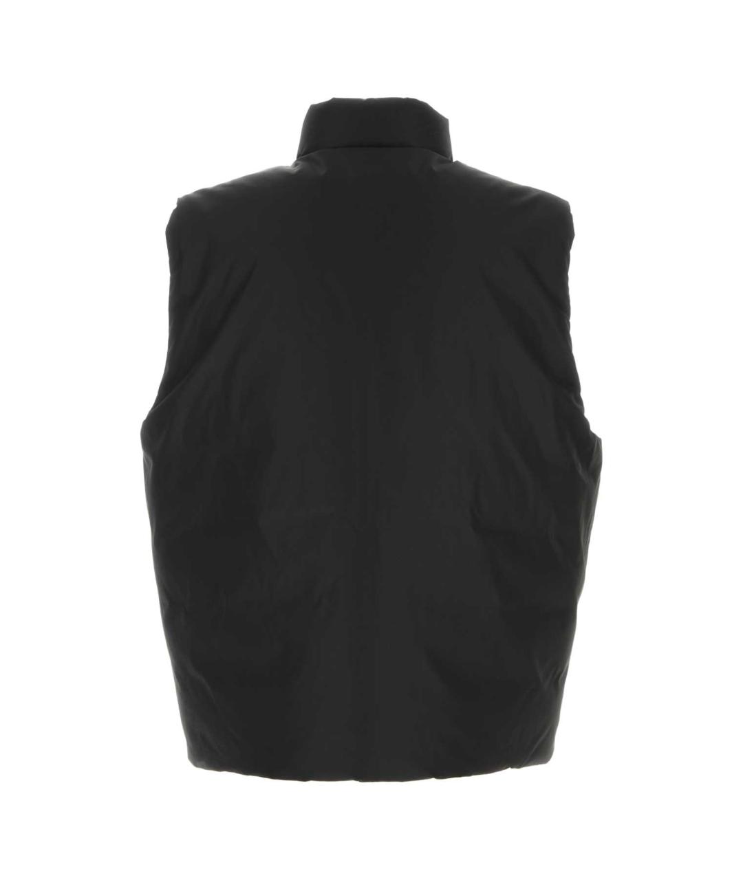 JIL SANDER Черный полиэстеровый жилет, фото 2