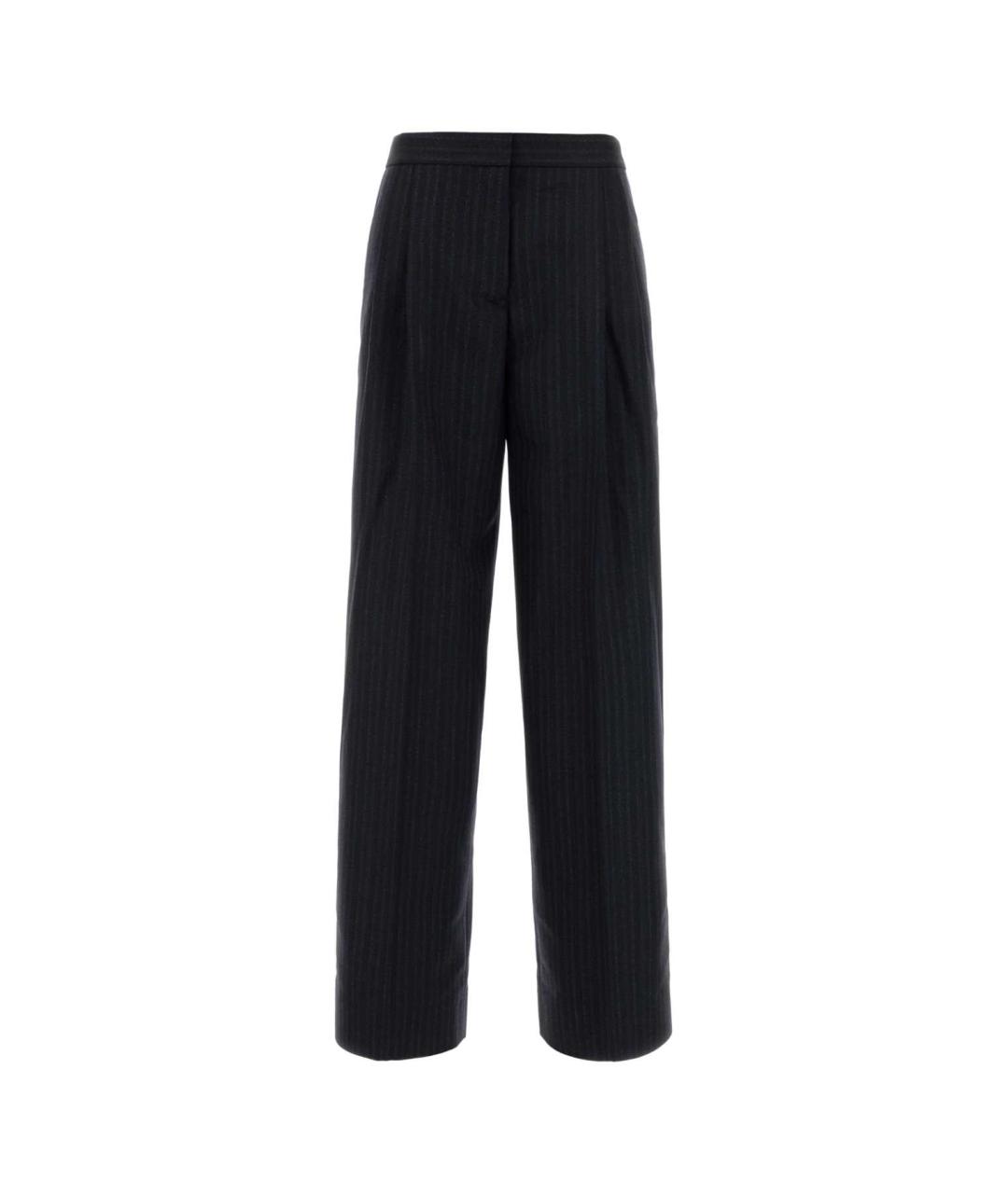 JIL SANDER Мульти шерстяные прямые брюки, фото 1