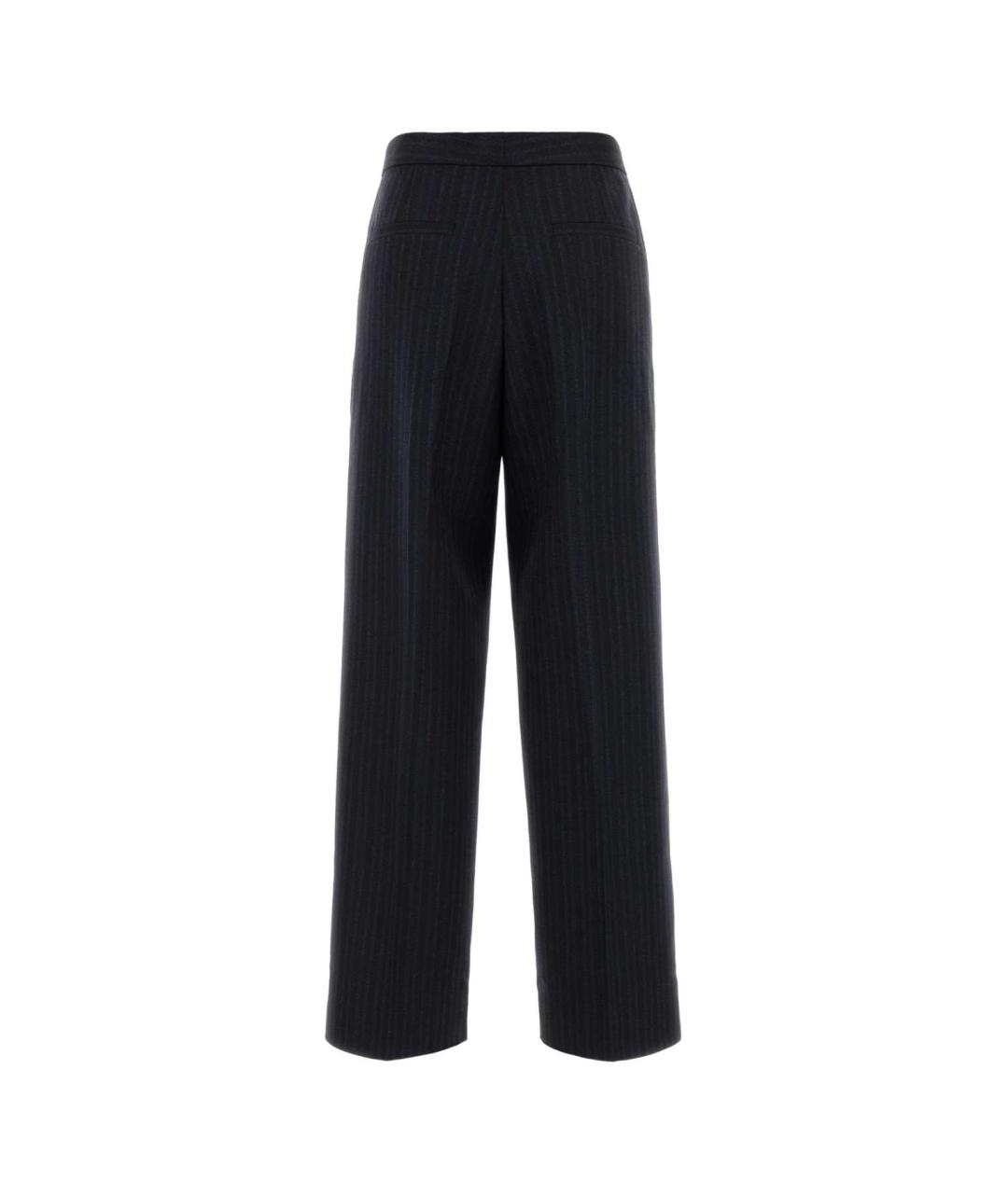 JIL SANDER Мульти шерстяные прямые брюки, фото 2