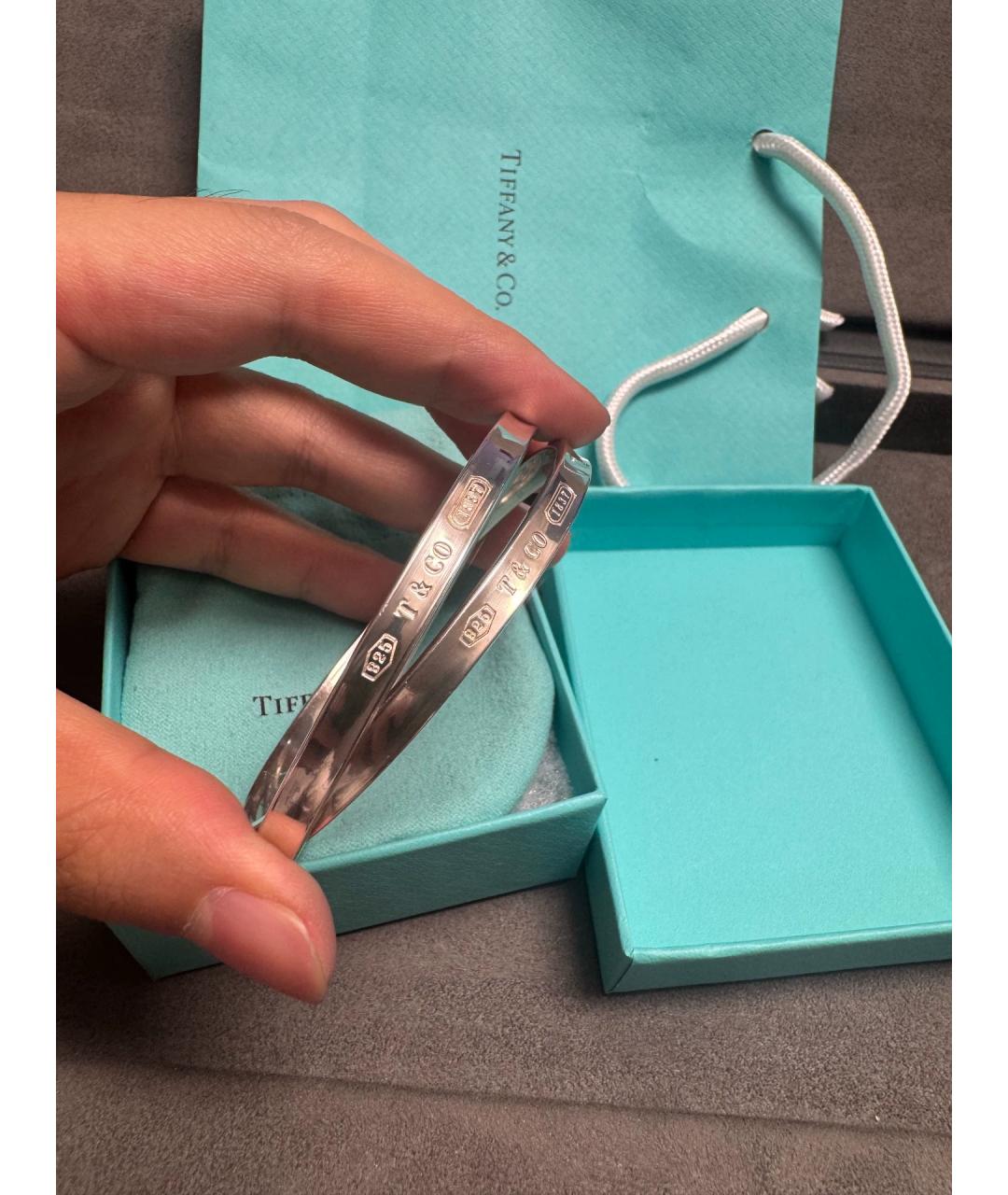 TIFFANY&CO Серебряный серебряный браслет, фото 2