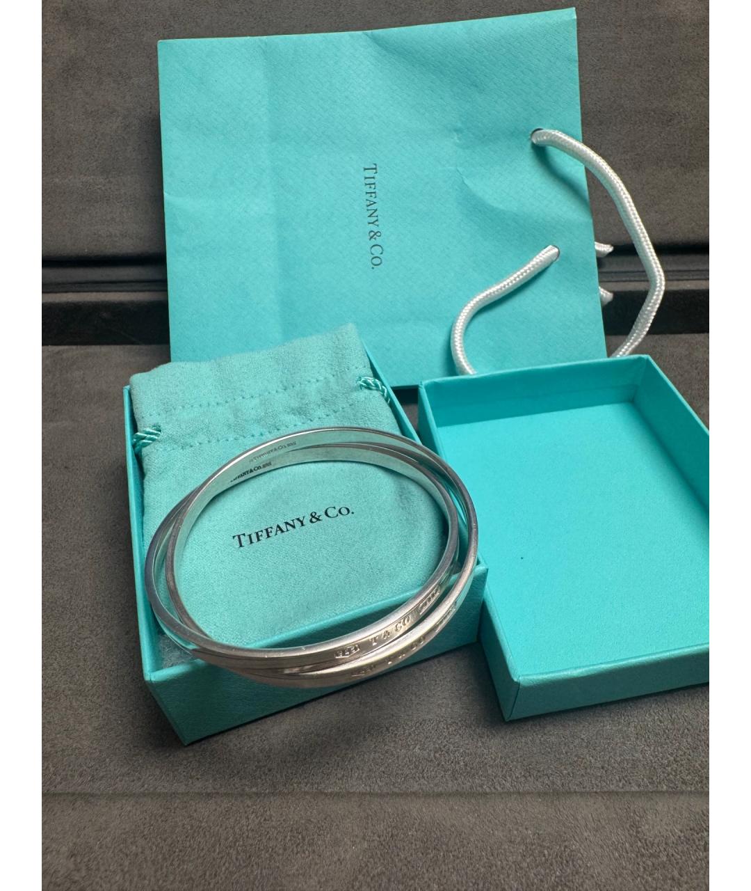 TIFFANY&CO Серебряный серебряный браслет, фото 8
