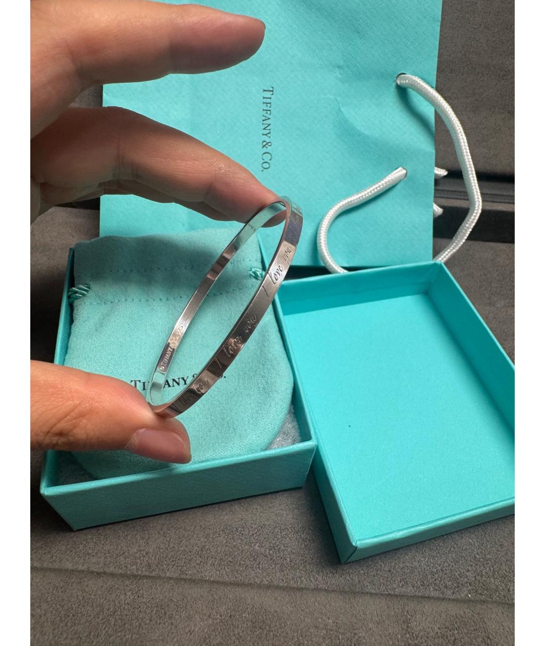 TIFFANY&CO Серебряный серебряный браслет, фото 5