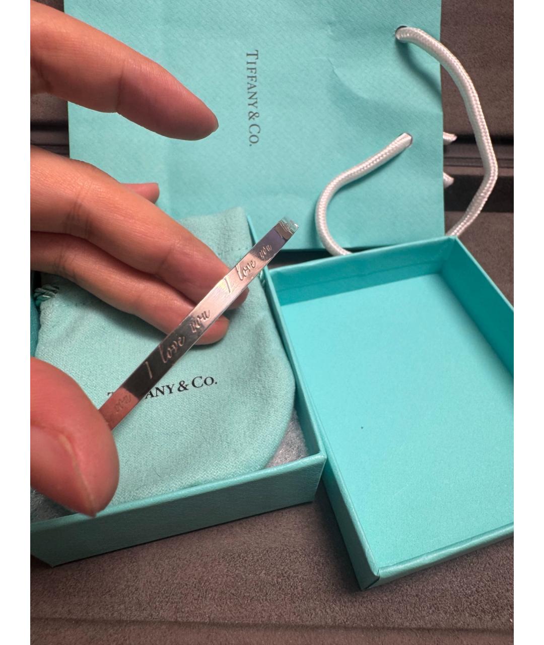TIFFANY&CO Серебряный серебряный браслет, фото 3