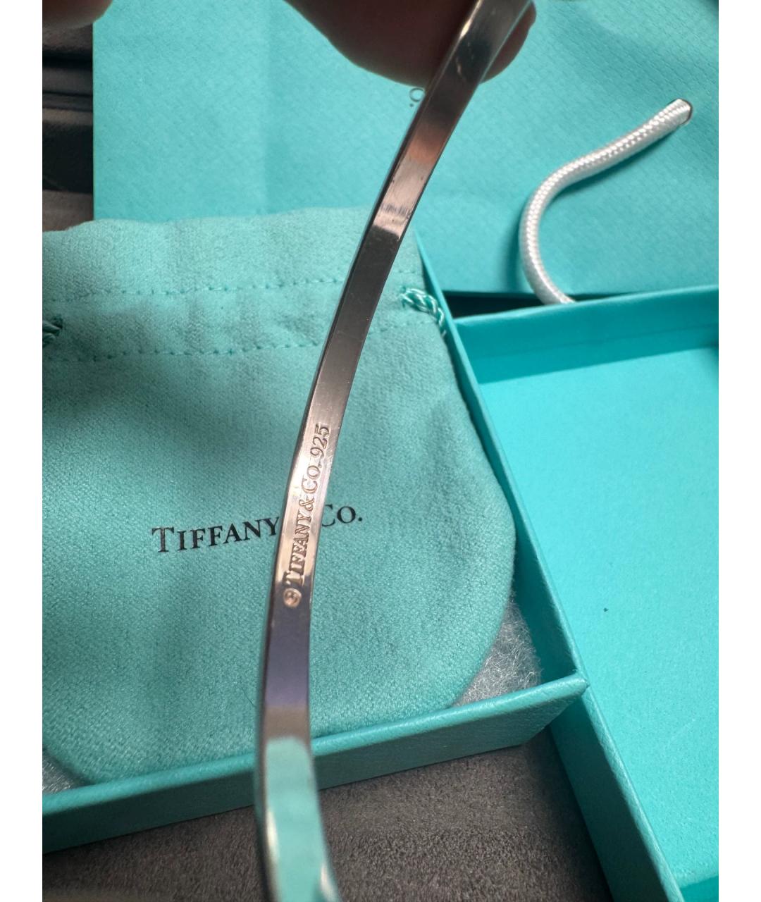 TIFFANY&CO Серебряный серебряный браслет, фото 4