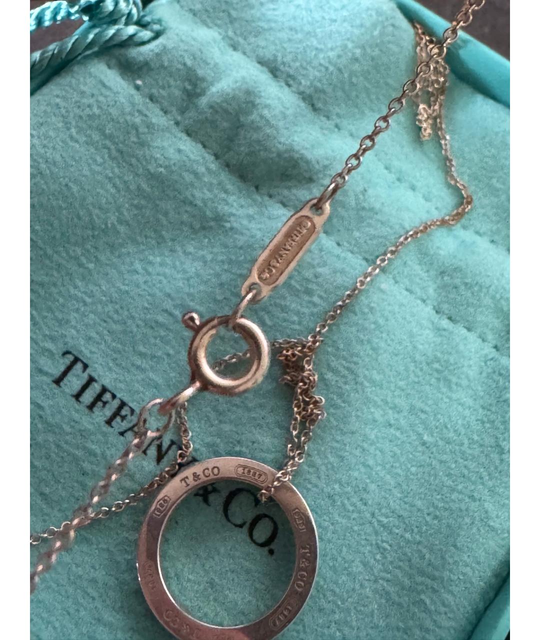 TIFFANY&CO Серебряная серебряная подвеска, фото 6