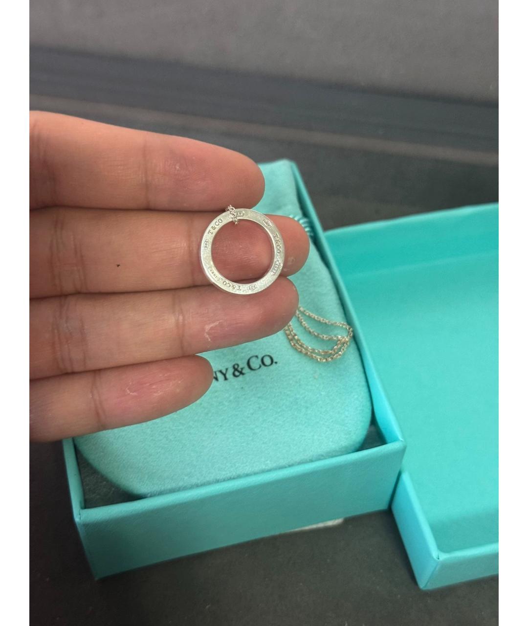 TIFFANY&CO Серебряная серебряная подвеска, фото 3