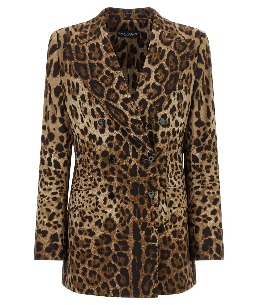 DOLCE&GABBANA Мульти шерстяной жакет/пиджак, фото 1
