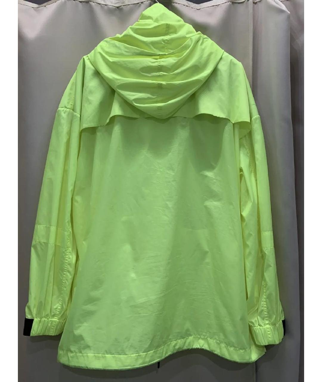 OFF-WHITE Желтая полиэстеровая куртка, фото 3