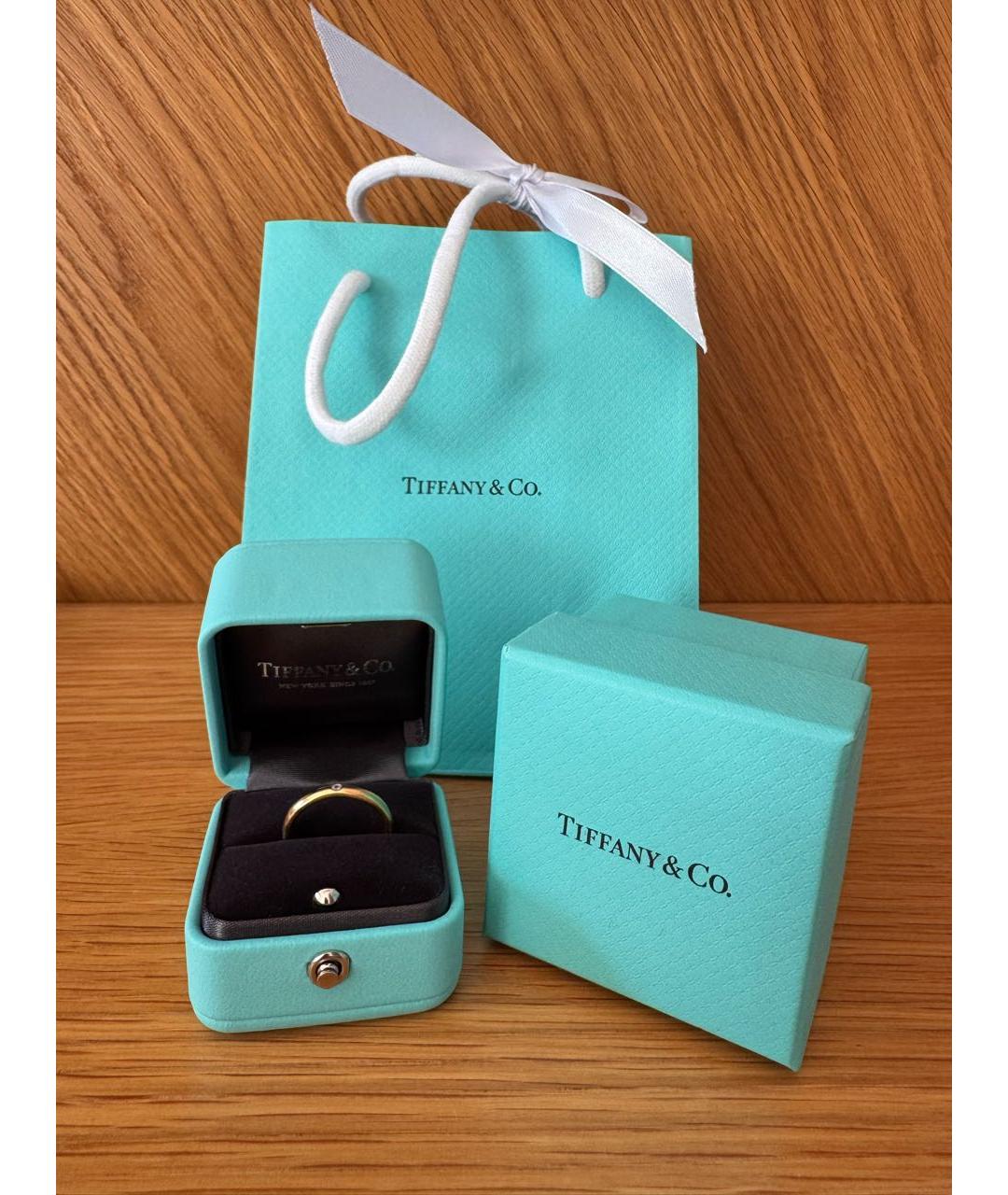 TIFFANY&CO Золотое кольцо из желтого золота, фото 2