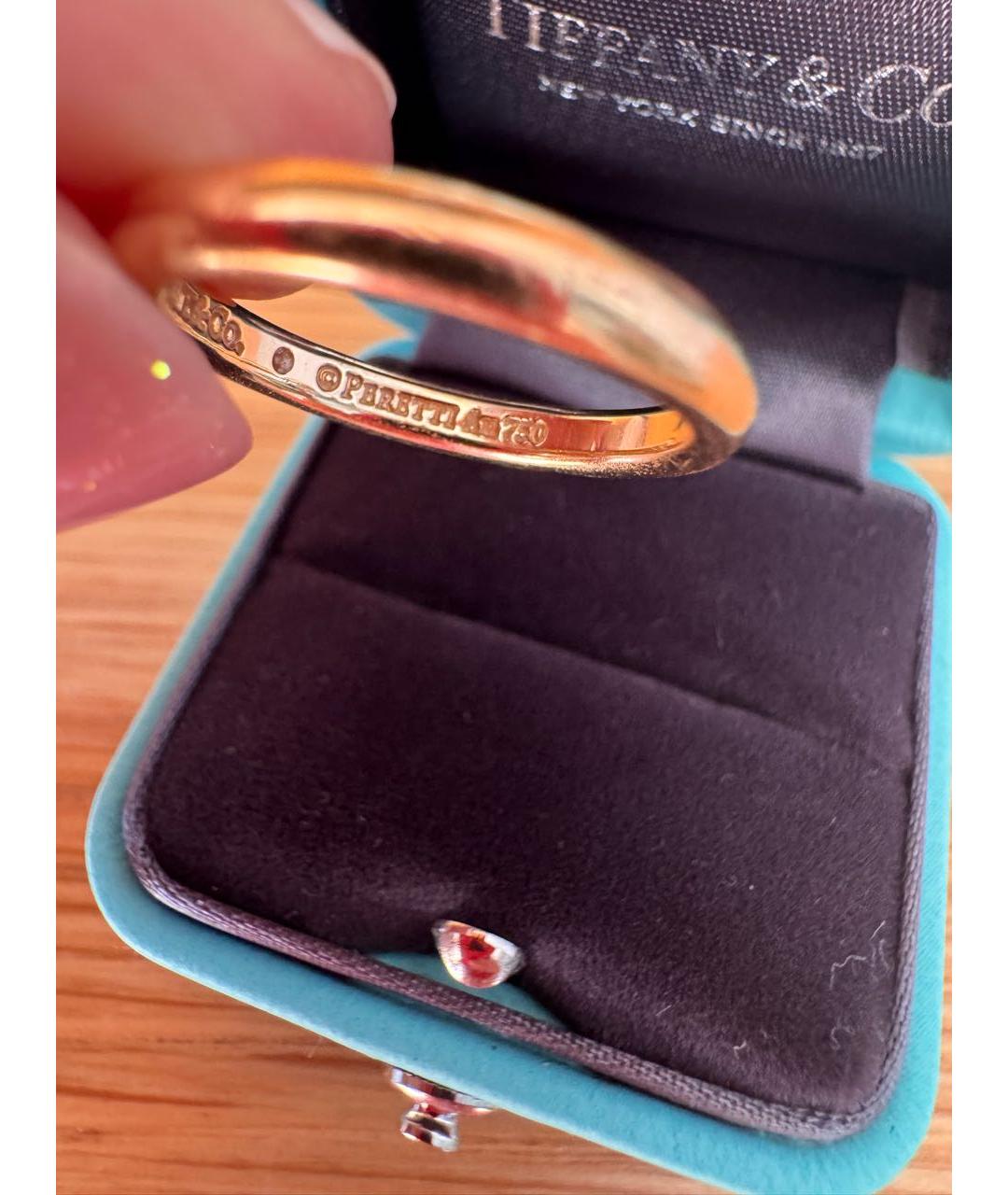 TIFFANY&CO Золотое кольцо из желтого золота, фото 5