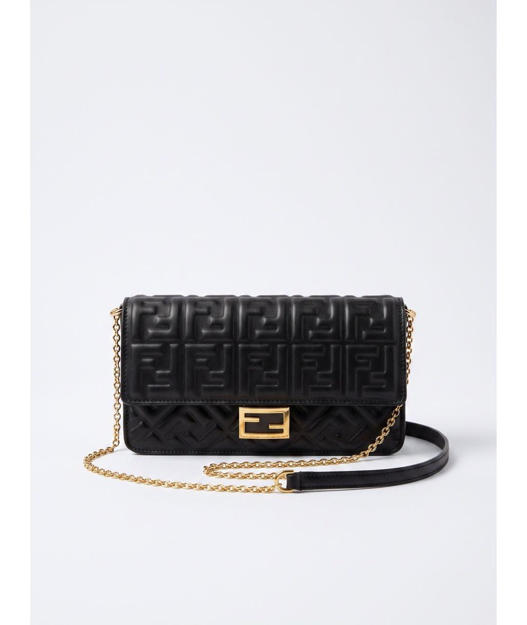 FENDI Бежевая кожаная сумка тоут, фото 5