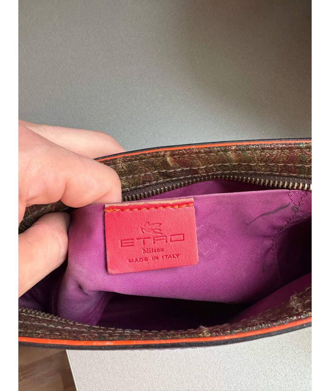 ETRO Мульти сумка через плечо из канвы, фото 3