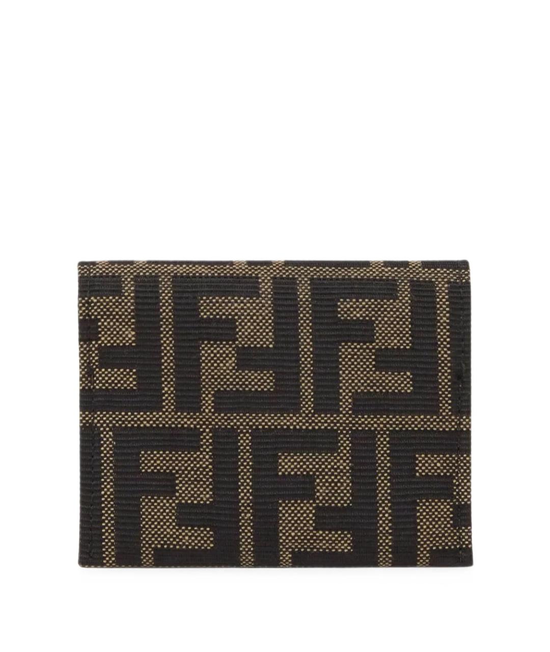 FENDI Коричневый кардхолдер, фото 1