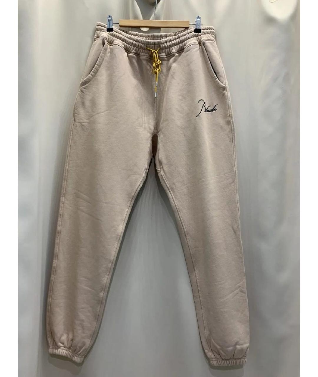 RHUDE Бежевый хлопковый спортивный костюм, фото 5