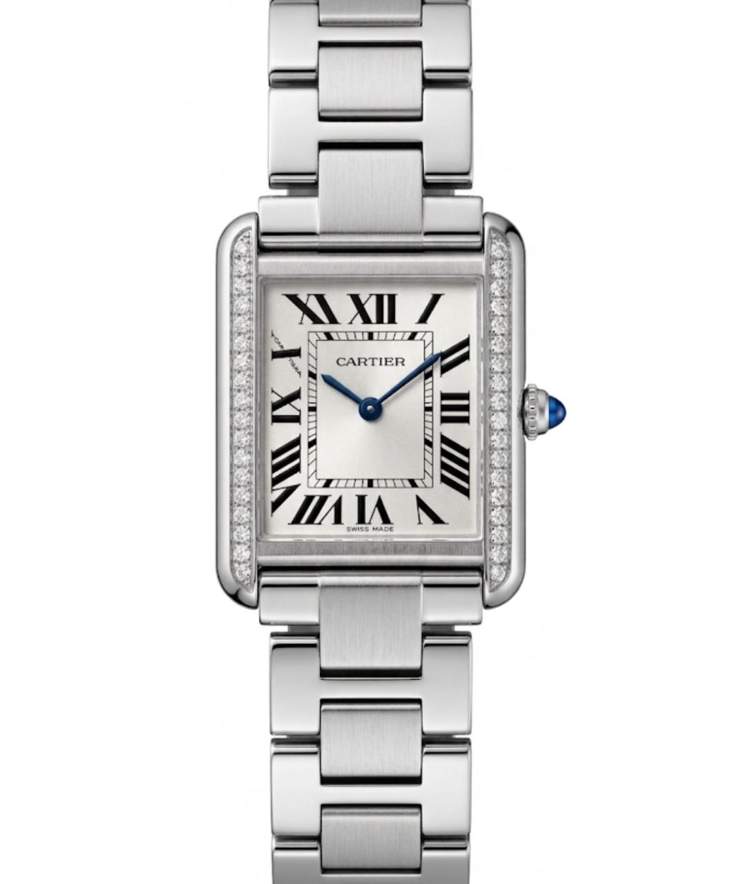 CARTIER Серебряные металлические часы, фото 1