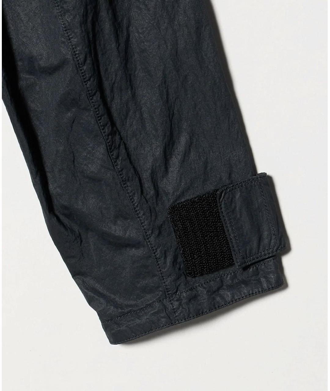STONE ISLAND Темно-синяя полиамидовая куртка, фото 7