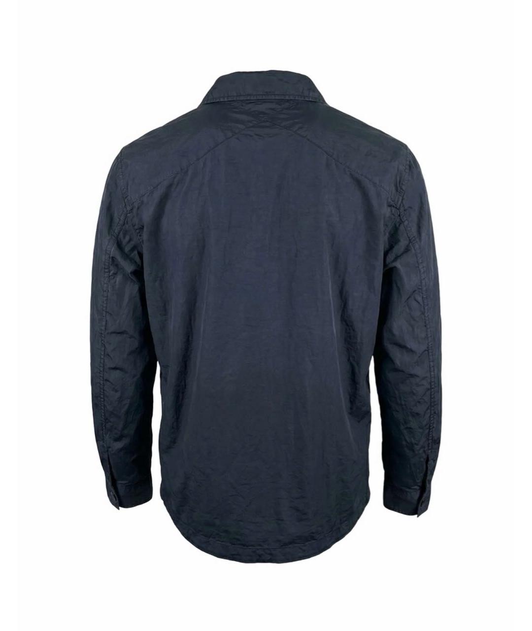 STONE ISLAND Темно-синяя полиамидовая куртка, фото 2