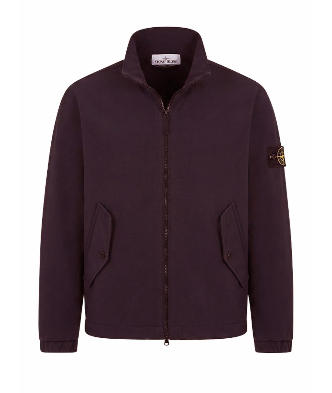 STONE ISLAND Черная полиэстеровая куртка, фото 1