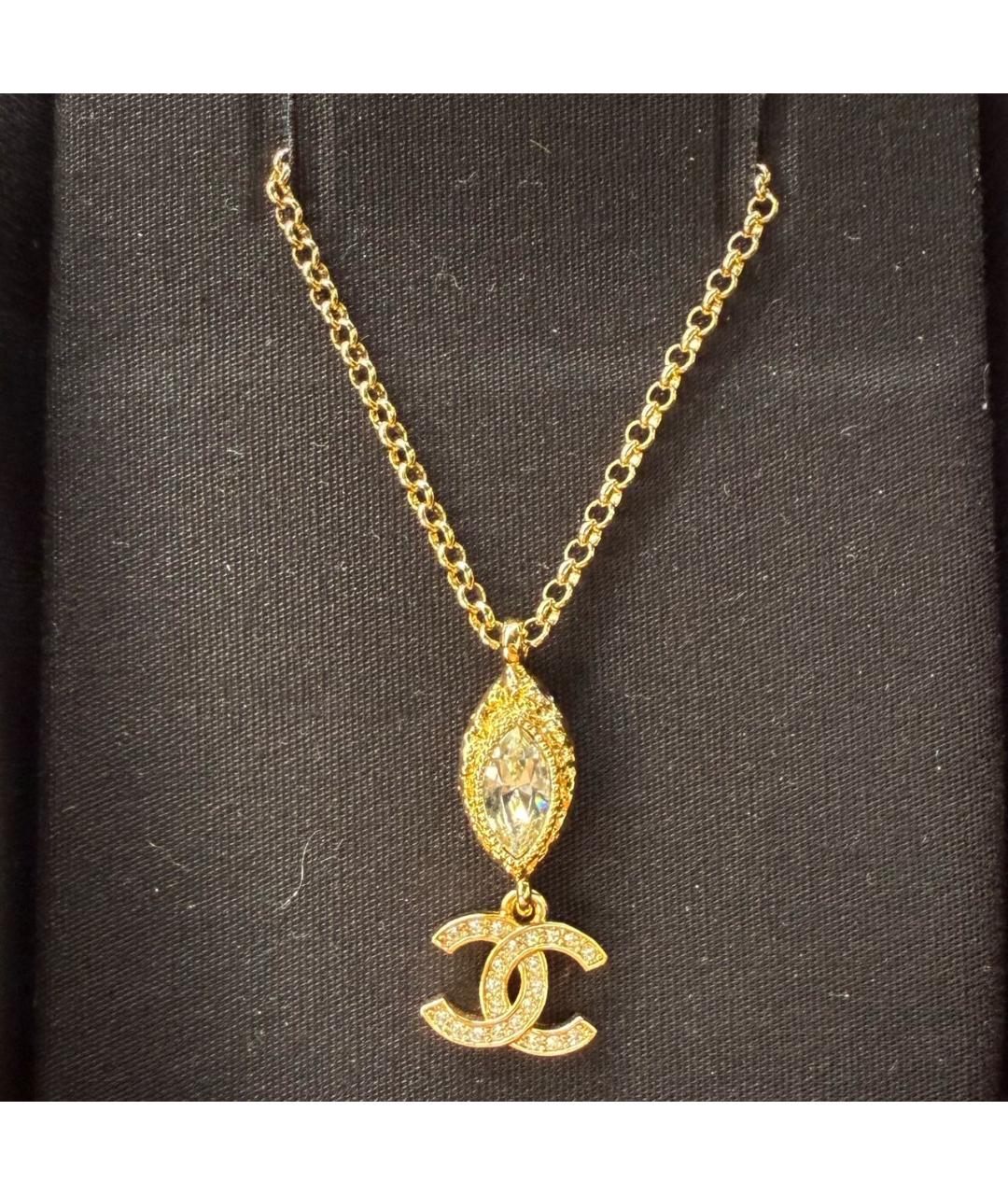 CHANEL Золотая металлическая цепочка, фото 2