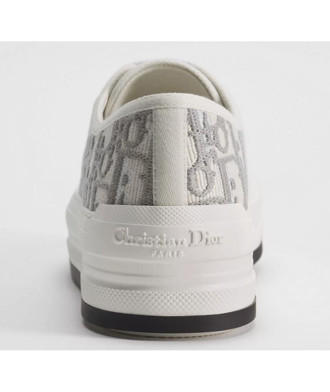 CHRISTIAN DIOR Серые кеды, фото 3