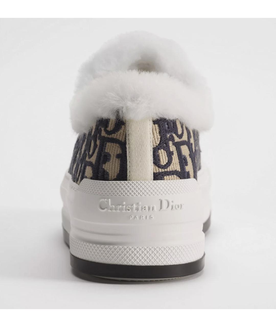 CHRISTIAN DIOR Темно-синие кеды, фото 3