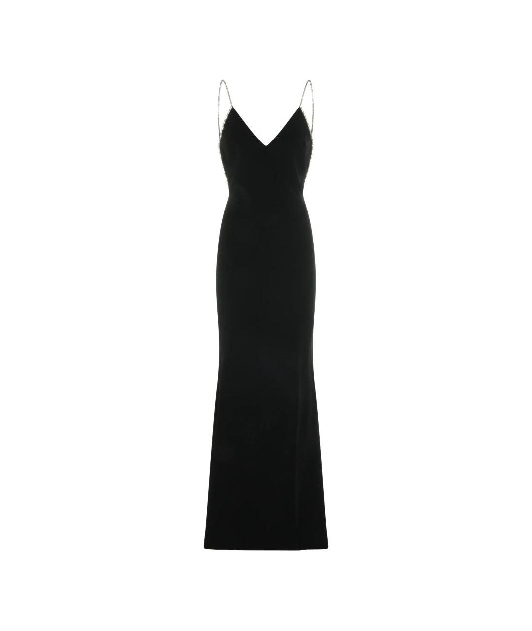 TOM FORD Черное шелковое вечернее платье, фото 1