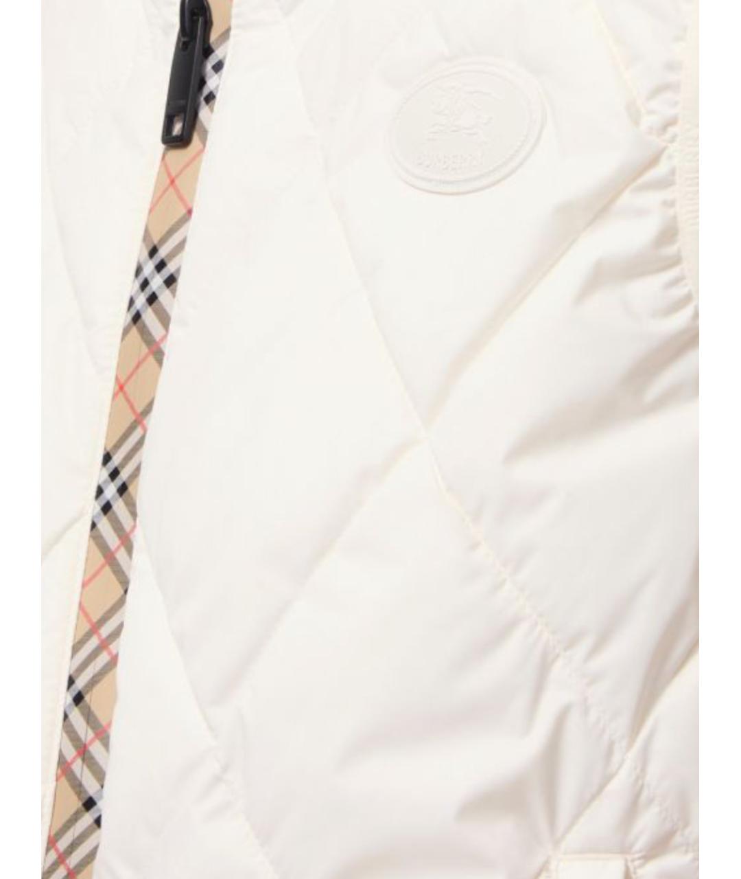 BURBERRY Белый жилет, фото 2