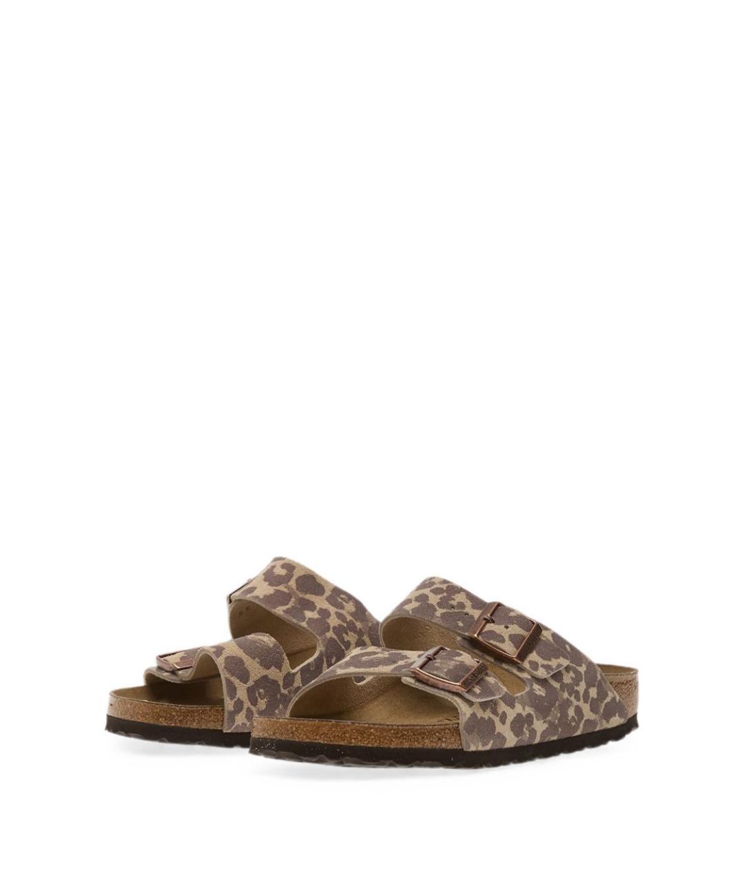 BIRKENSTOCK Мульти кожаные сандалии, фото 2
