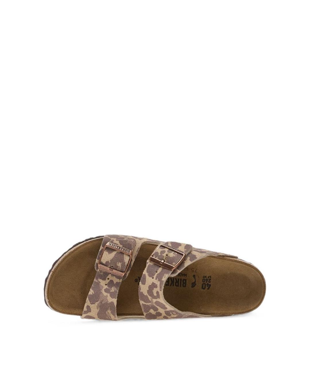 BIRKENSTOCK Мульти кожаные сандалии, фото 5
