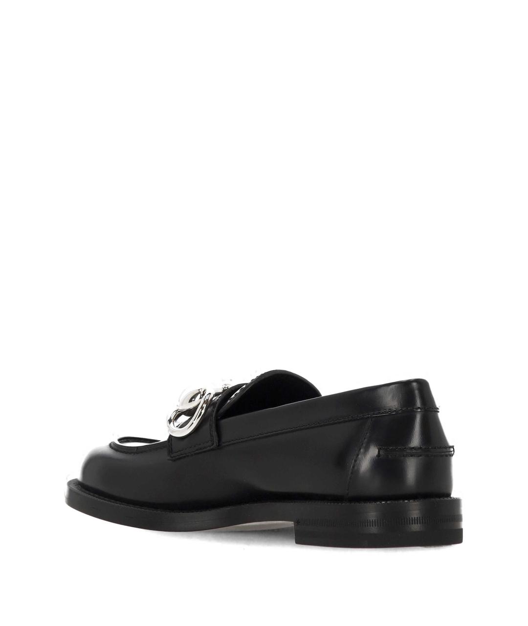GUCCI Черные кожаные лоферы, фото 3