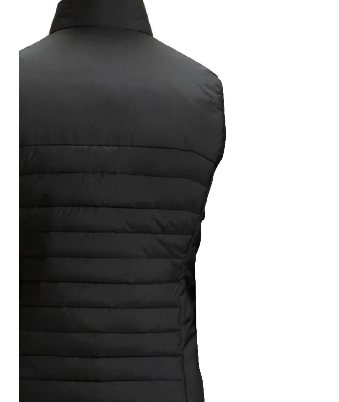 HUGO BOSS Черный полиэстеровый жилет, фото 3