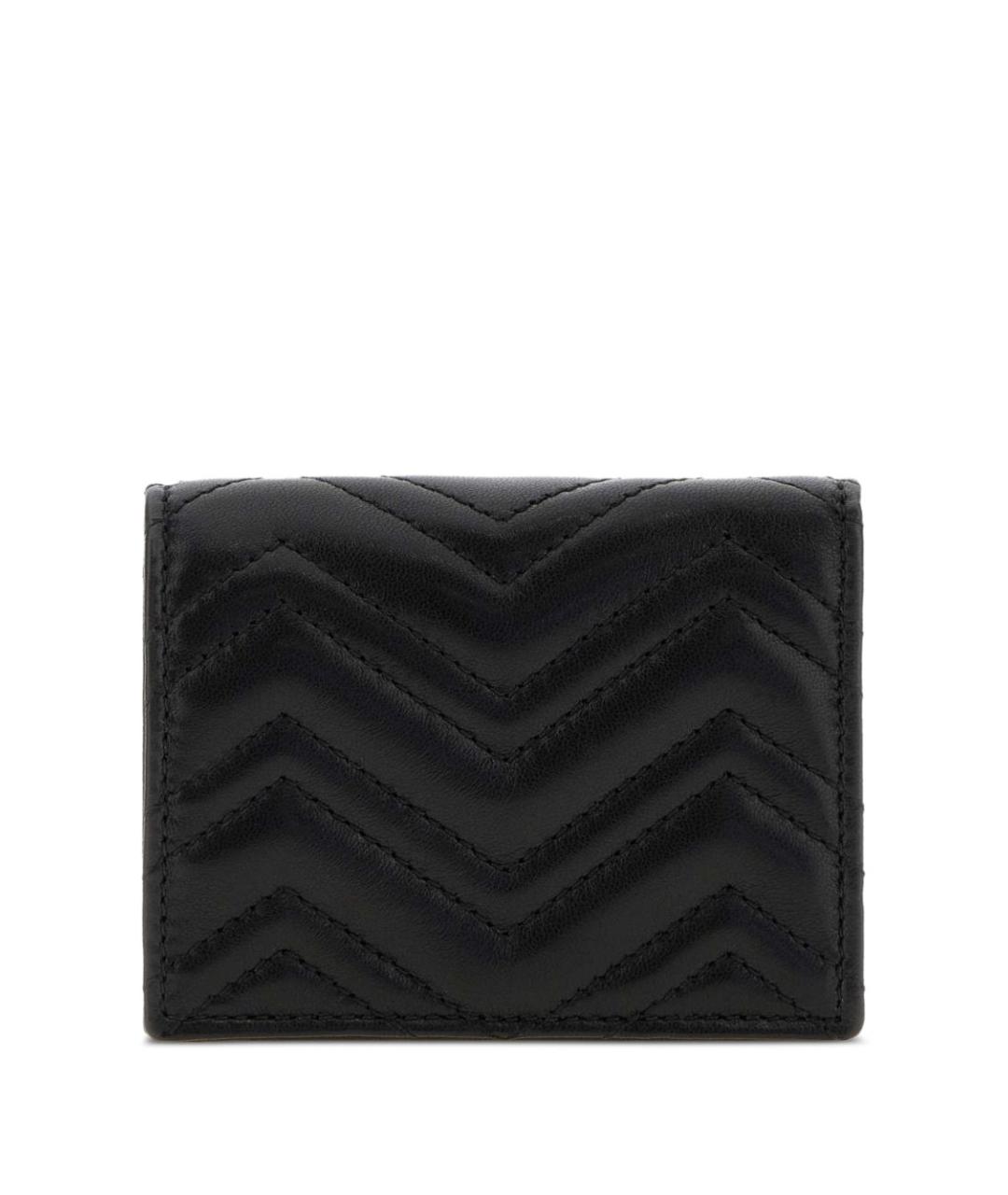 GUCCI Черный кожаный кошелек, фото 3