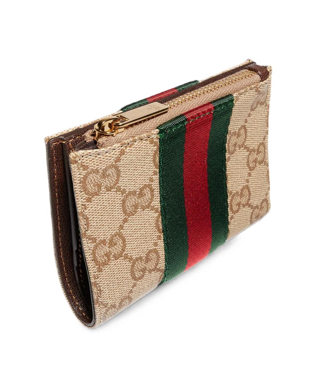 GUCCI Бежевый кошелек, фото 2