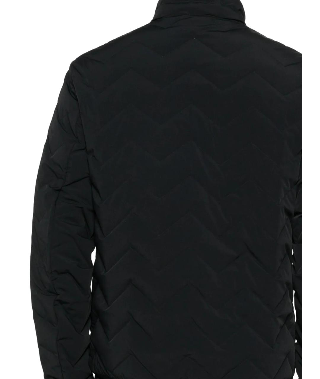 EMPORIO ARMANI Черная полиамидовая куртка, фото 3