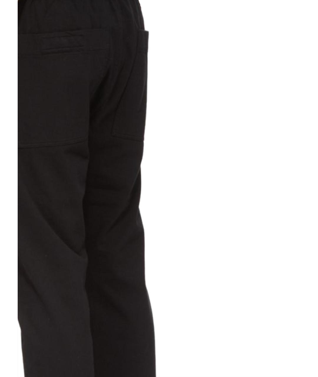RICK OWENS DRKSHDW Черные хлопковые повседневные брюки, фото 3