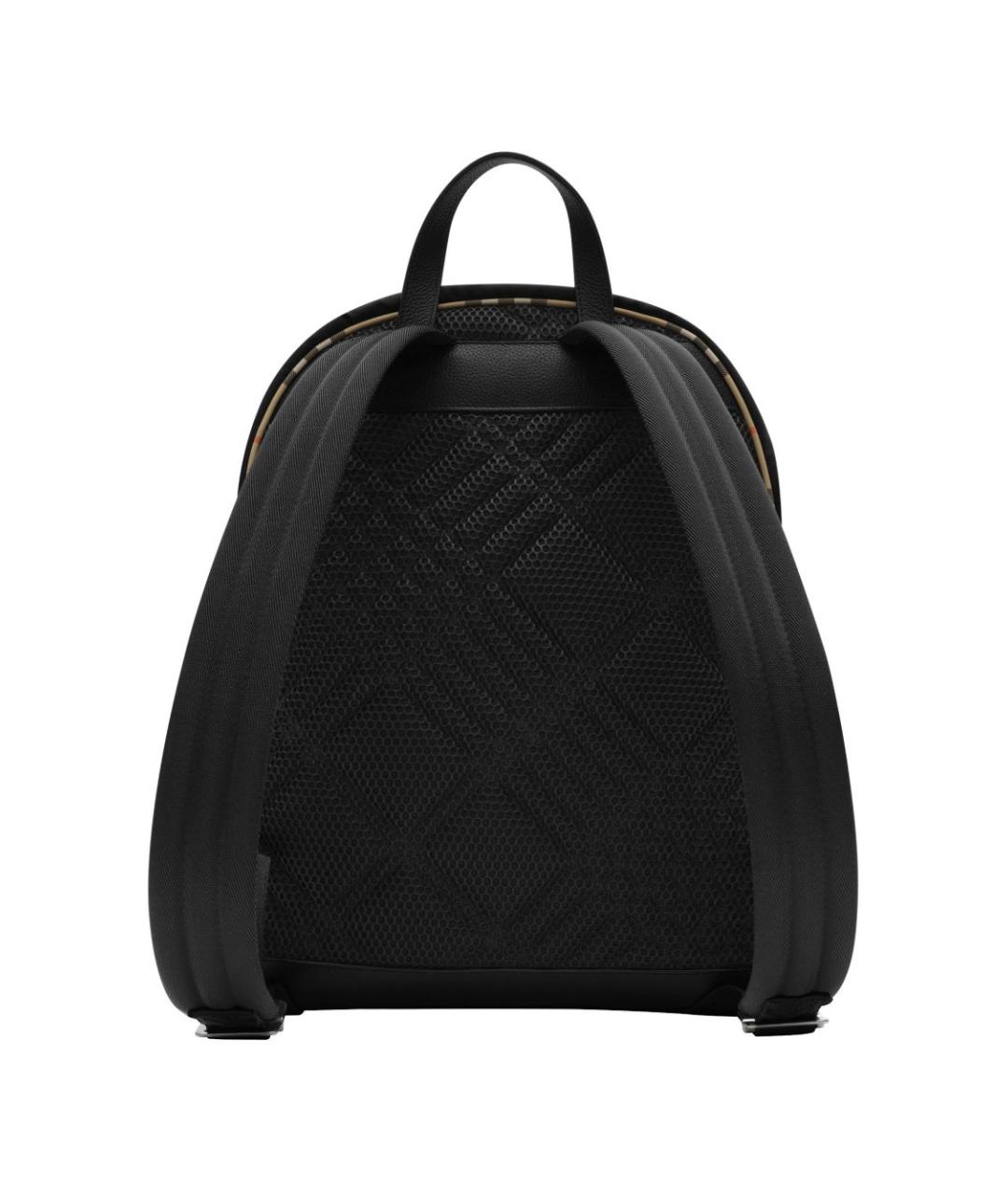 BURBERRY Черный синтетический рюкзак, фото 3