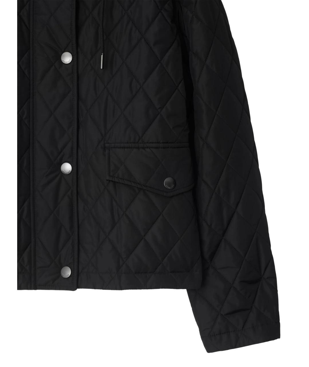 BURBERRY Черная куртка, фото 2