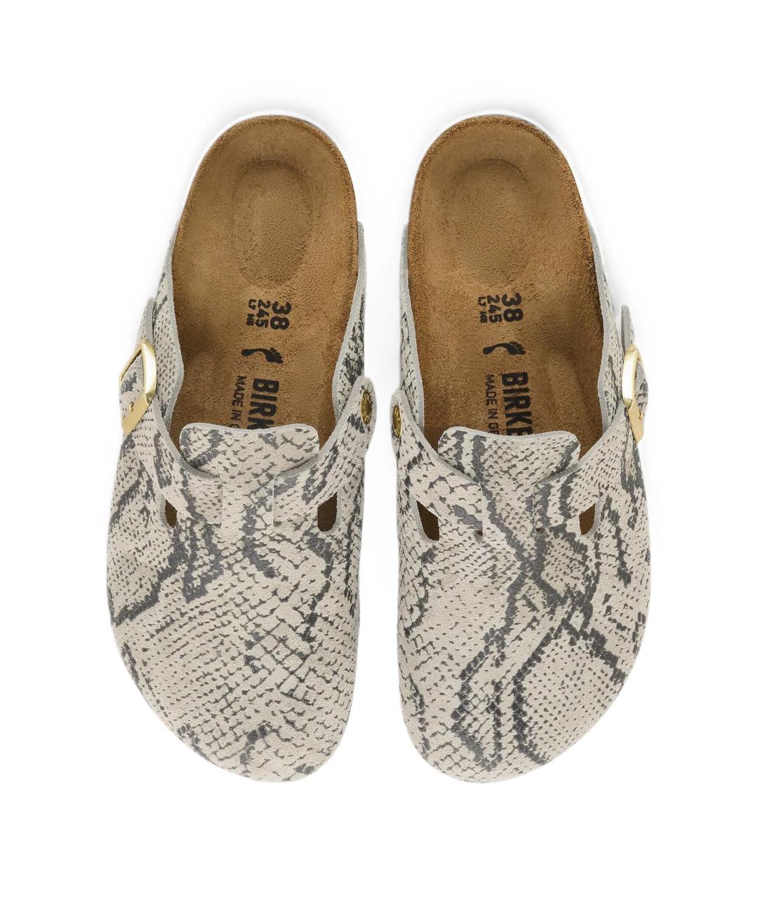 BIRKENSTOCK Мульти нубуковые сабо, фото 3