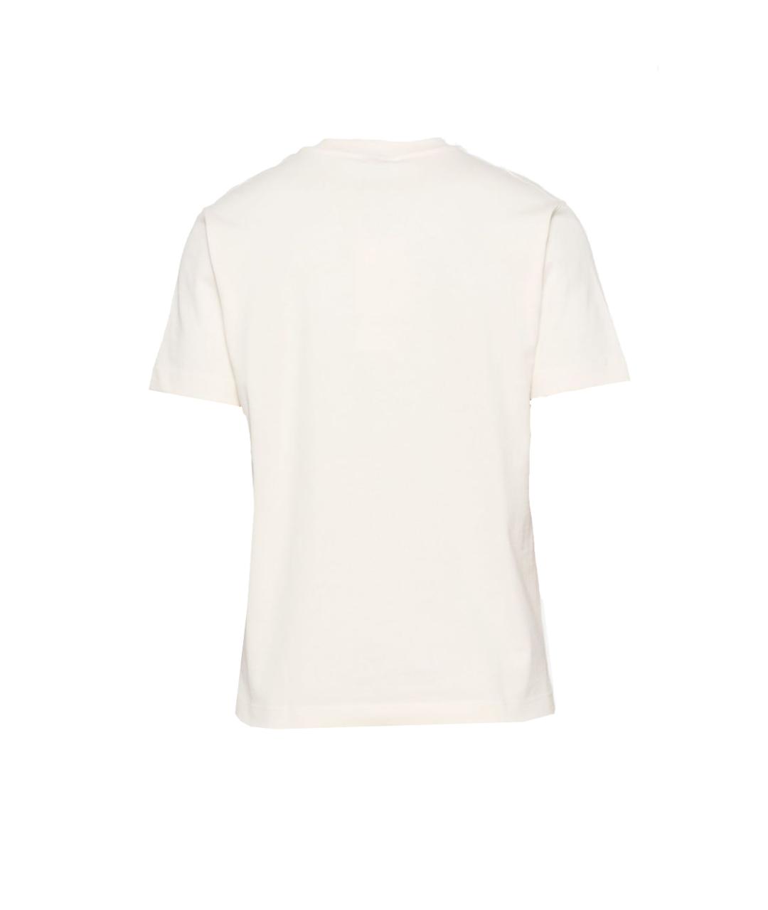 JACQUEMUS Белая хлопковая футболка, фото 3