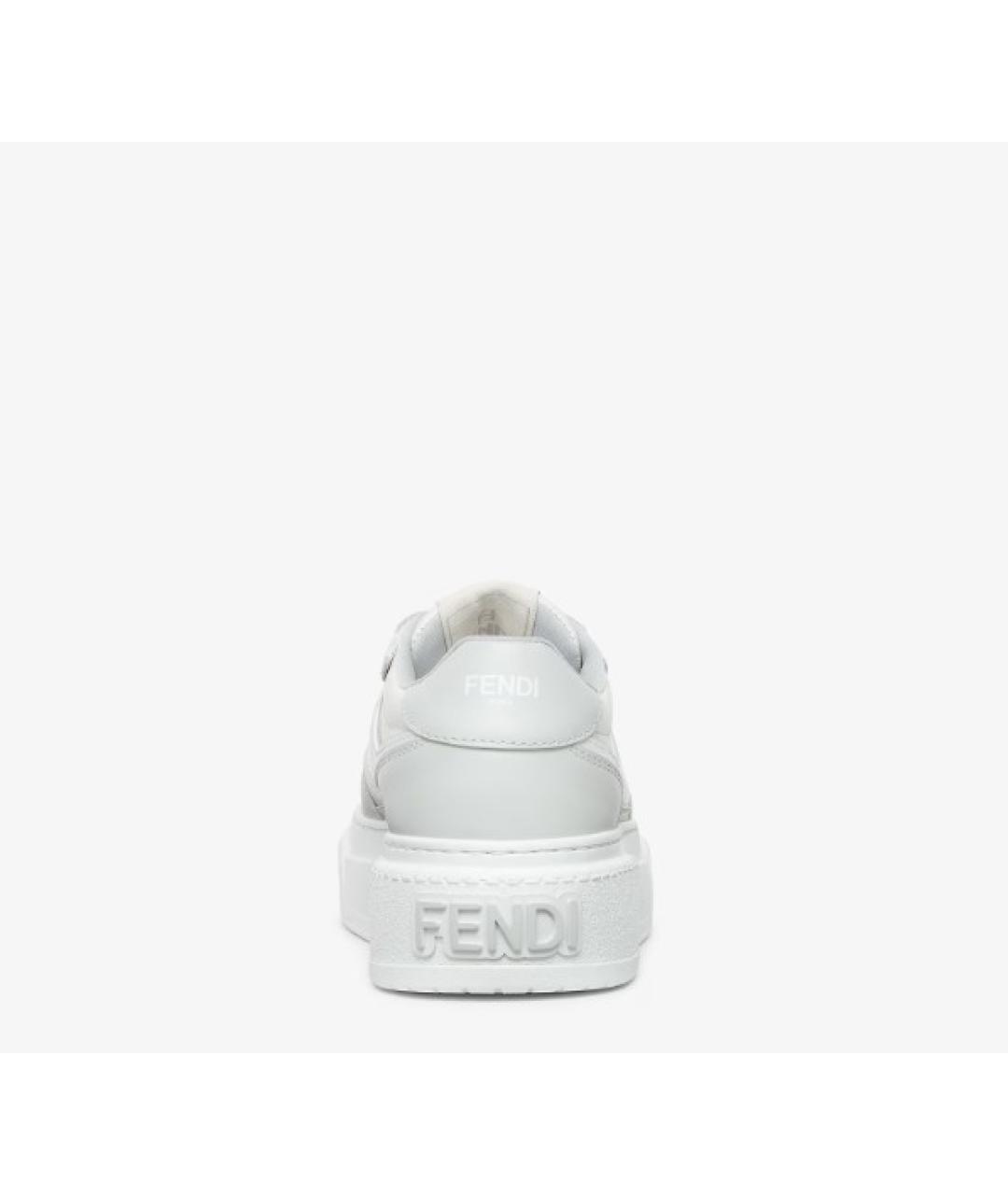 FENDI Мульти кожаные кроссовки, фото 3