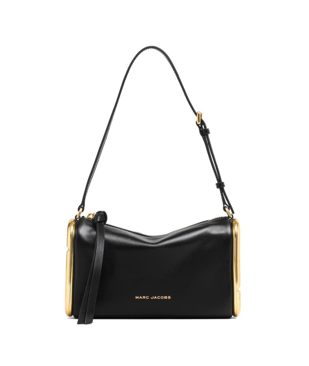 MARC JACOBS Черная кожаная сумка через плечо, фото 1