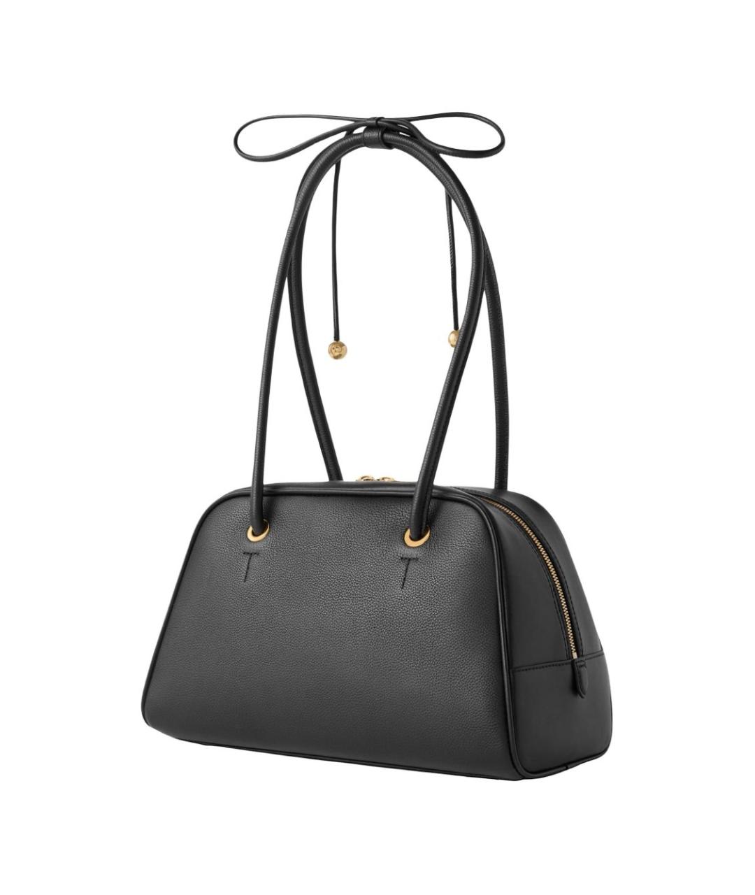 FURLA Черная кожаная сумка через плечо, фото 2