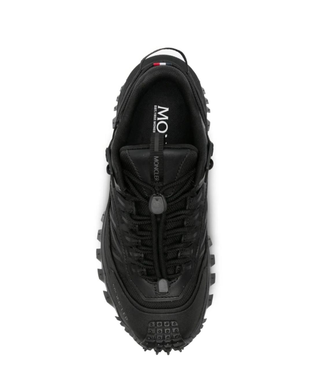 MONCLER Черные кроссовки, фото 4