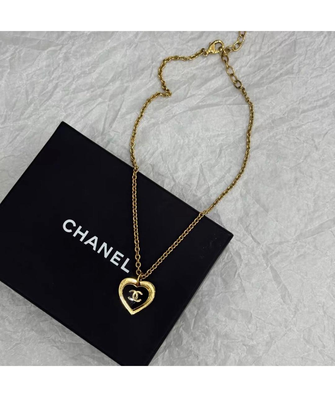 CHANEL Черная подвеска, фото 6