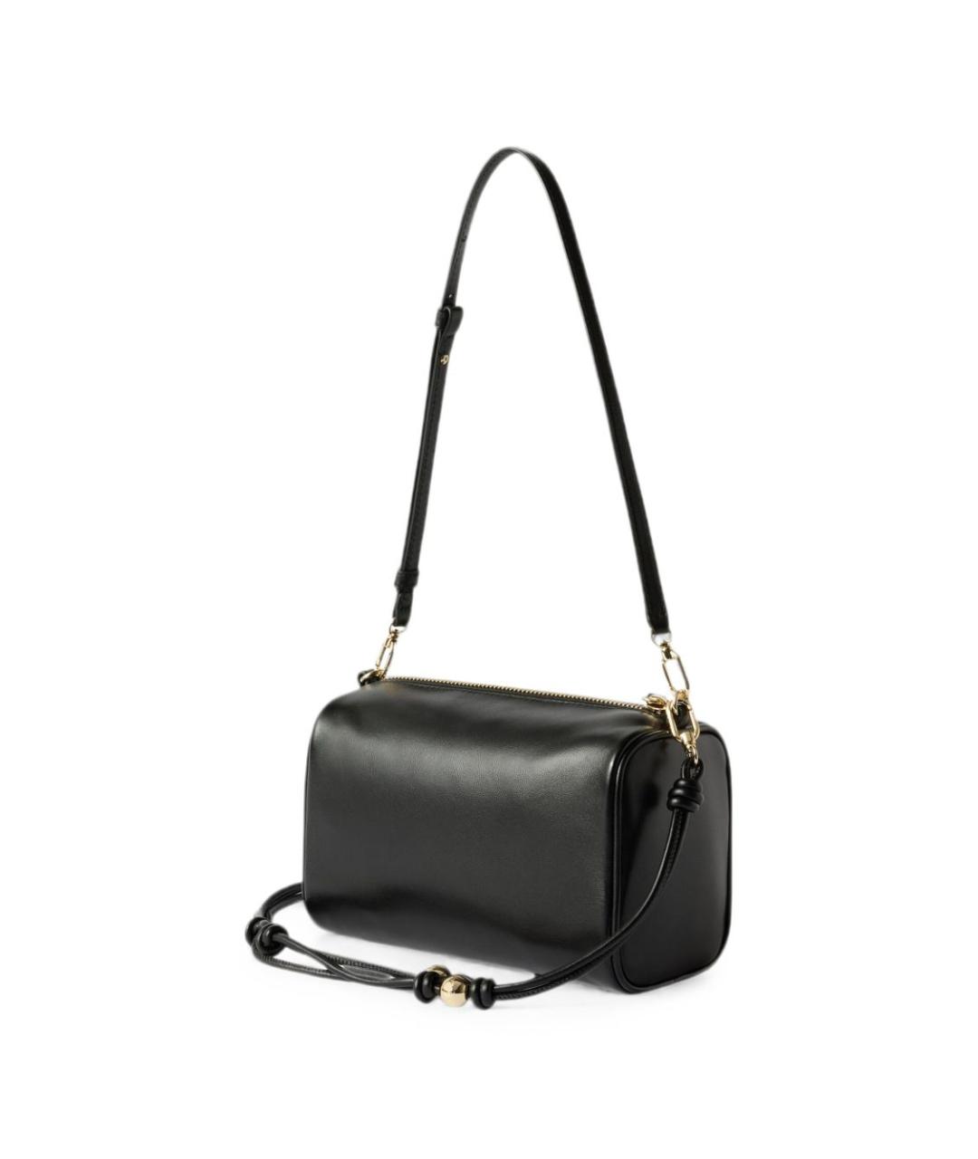 FURLA Черная кожаная сумка через плечо, фото 2