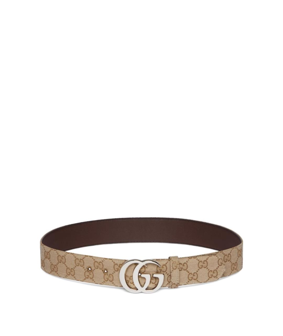 GUCCI Бежевый ремень, фото 1